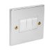 3 Gang Switch Polished Chrome White