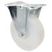 Castor Fixed White 125mm - 100kg