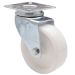 Castor Swivel White 75mm - 60kg