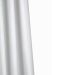 Croydex Textile Shower Curtain Plain White