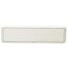 White uPVC Telescopic 10" Letter Plate