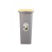 Yellow Recycling Bin with Bag Holder