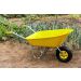 Ambassador Boxed Wheelbarrow 85L Yellow