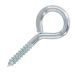 Zinc Plated Steel Screw Eyes 75mm - Pack of 2