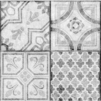 D-C-Fix Self-Adhesive Moroccan Style Floor Tiles - Pack of 11 (1sqm)