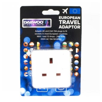 Daewoo European Travel Adaptor