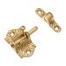 Amig Satin Brass Decorative Barrel Bolt - 25mm