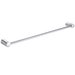 De Vielle Santorini Chrome Single Towel Bar – Stylish, Durable Bathroom Accessory