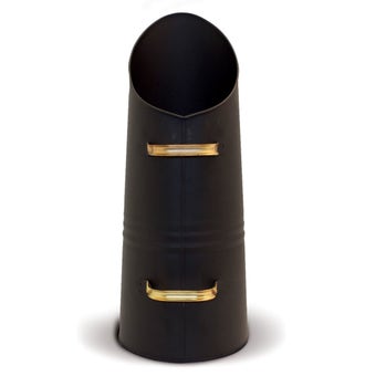De Vielle Coal Hod 22in BlackBrass