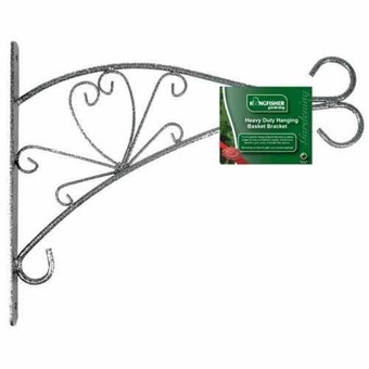 12" Heavy Duty Decorative Metal Wall Bracket For Hanging Baskets