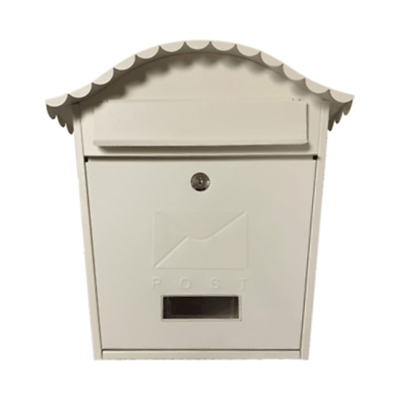Postplus Traditional Cream Post Box 