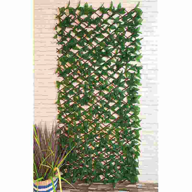 Nearly Natural Birch Leaf Large Trellis - 180cm x 90cm