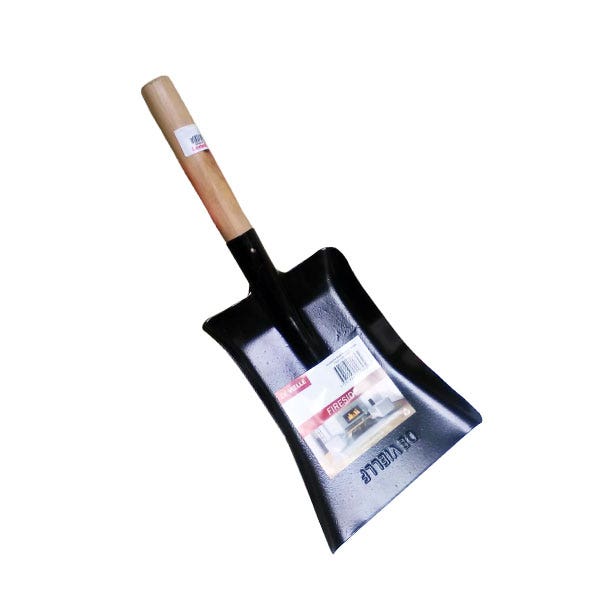 De Vielle Fireside Wooden Handle Fire Shovel - 7"