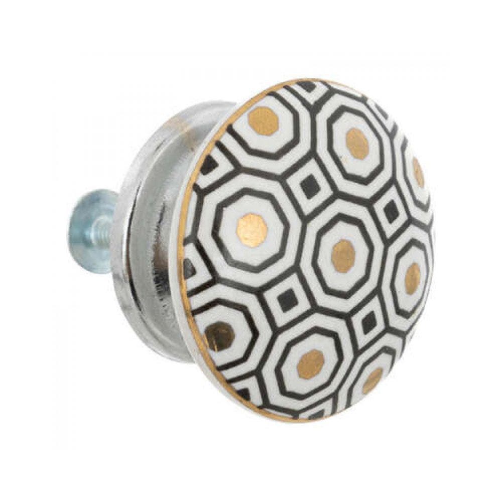 Door Knob White Arianna