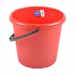 Dosco Round Red Bucket - 12L