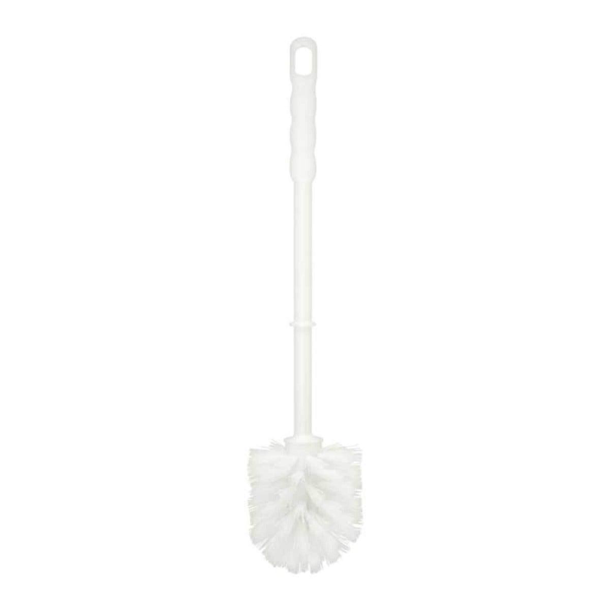 Dosco Nylon Round Head Toilet Brush - White