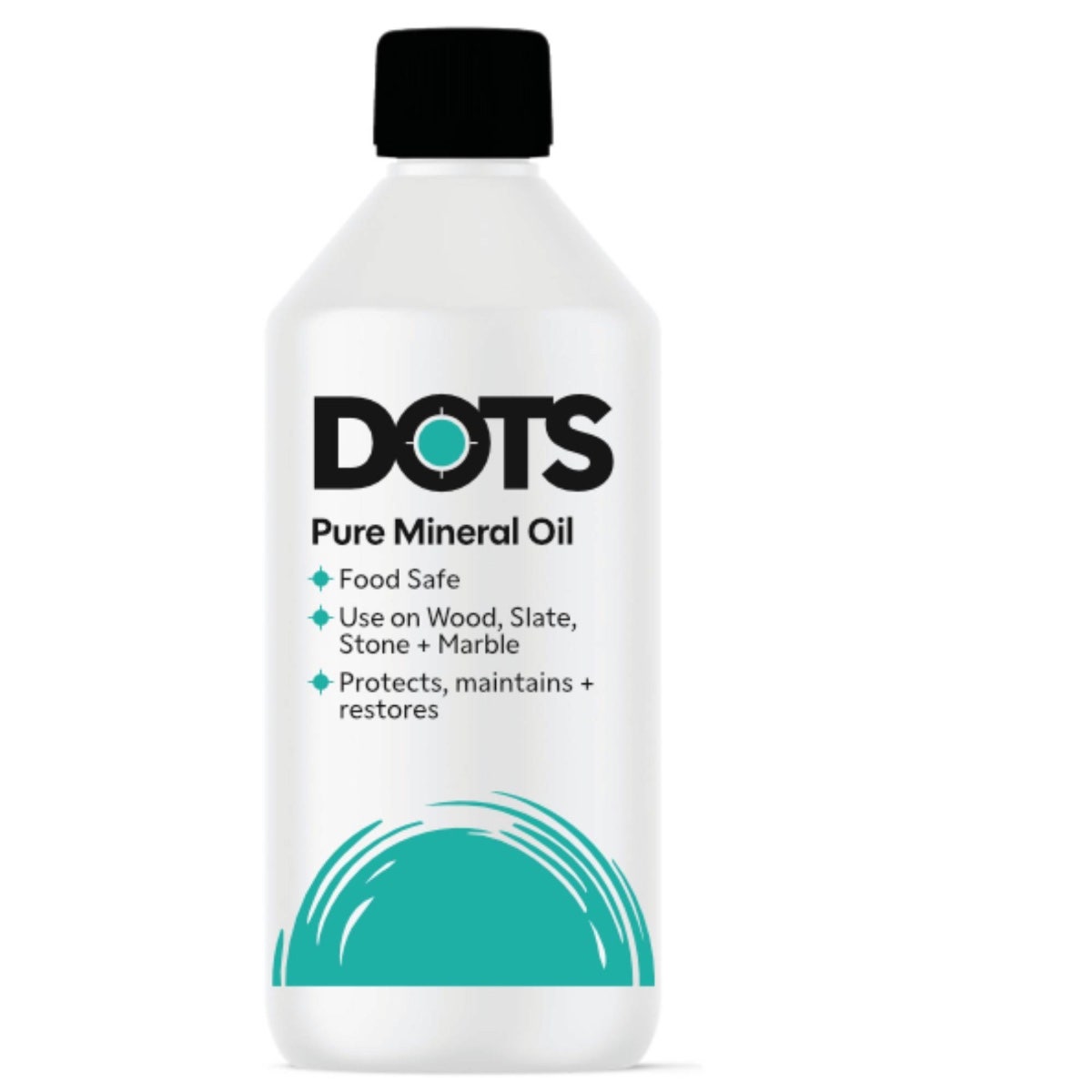 Dots Natural Mineral Oil 250ml – Premium Food-Safe Oil for Wood, Marble, Slate and Stone