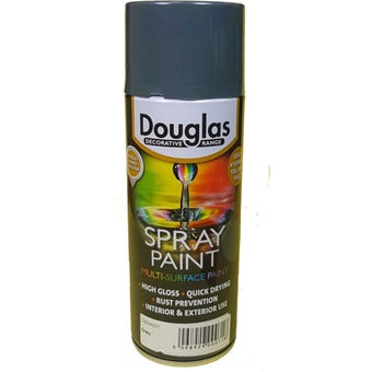 Douglas Multi Surface Spray Paint 400ml Grey