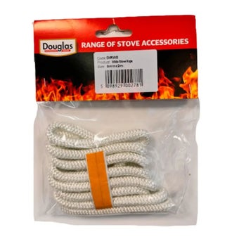 Douglas White Stove Rope 8mm X 2m