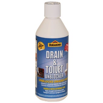 Durabond Industrial Strength Drain Toilet and Urinal Unblocker 500ml