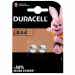 Duracell LR44 Alkaline Button Battery - Pack of 2