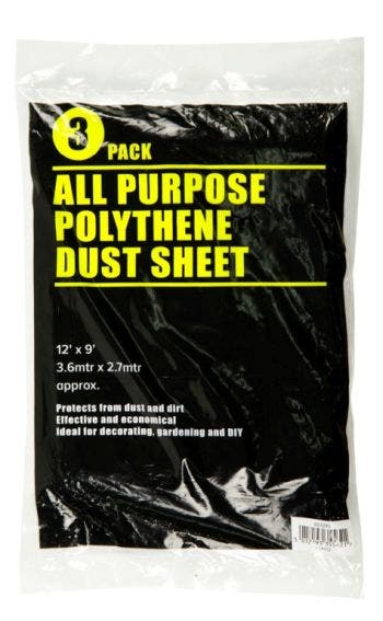 Dust Sheet - Pack of 3