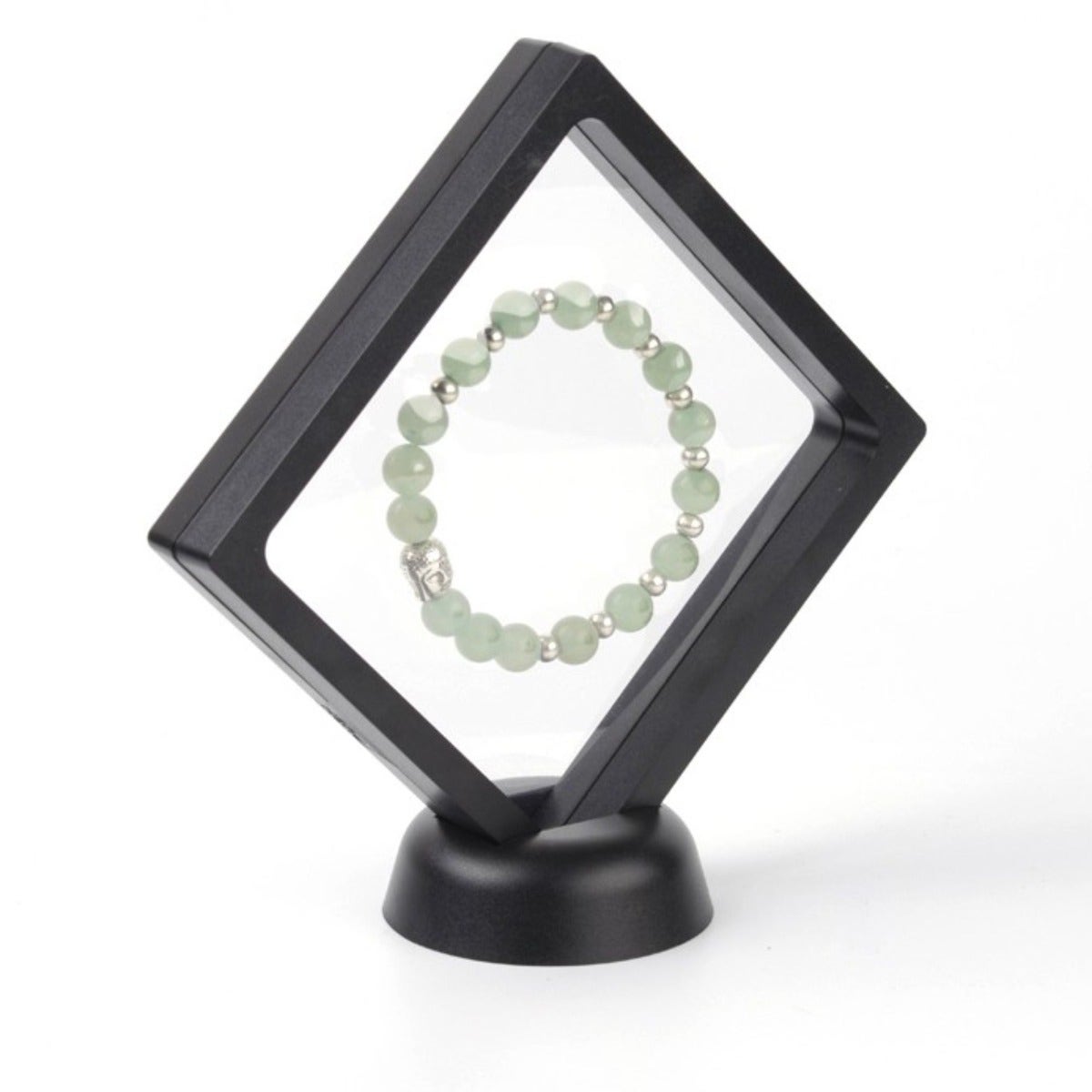 Eco-Fused 3D Transparent Floating Frame 11 x 11 x 2cm 