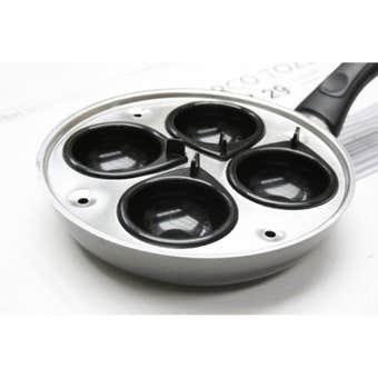 Steelex 4 Cup Heavy Egg Poacher