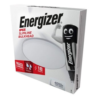 Energizer 18W Led Ip54 Round Slimline Bulk Head 1710 Lumens