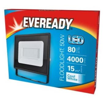 EVEREADY 50W LED FLOODLIGHT COOL WHITE