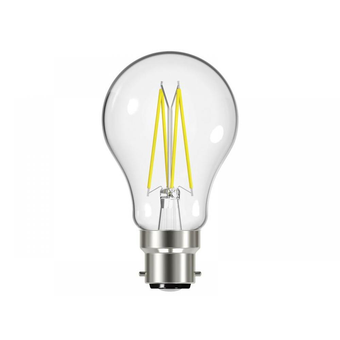 Energizer 7W Filament LED Clear GLS B22 Lightbulb