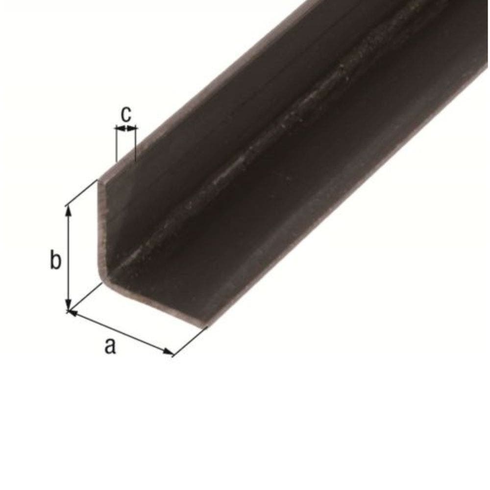 Equal Corner Steel Profile 25mm x 25mm x 3mm x 1m  
