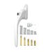 Asec Window Espag Handle Repair Kit - White