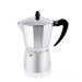 Silver Espresso Maker - Makes 6 Cups