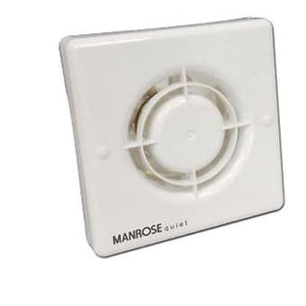 Manrose 4" Quiet Standard Extractor Fan
