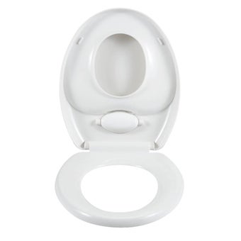 Family 2 in1 Adult & children's Soft Close Toilet seat - White