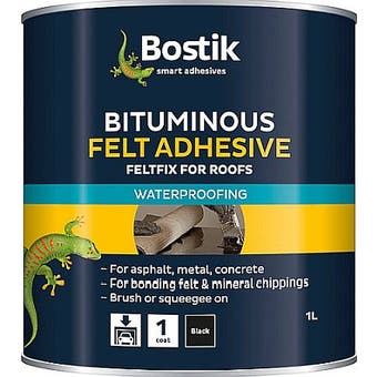 Bostik Bituminous Felt Adhesive for Roofs - 1L