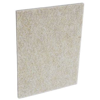 Securit Rectangular Felt Pads 110 x 150mm - Pack of 2