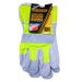 F.F Group Leather Cloth Reflective Gloves - XL