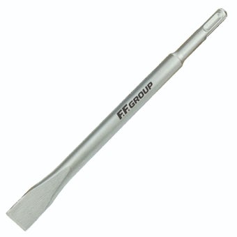 FF Group SDS-Plus Flat Chisel 250mm x 20mm for Masonry and Concrete Demolition