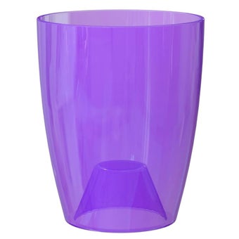 Fiji Orchid Vase Indoor Plant Pot with UV Protection Recycled Material 10.5cm x 12.7cm