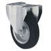 Castor Fixed Black 160mm - 150kg