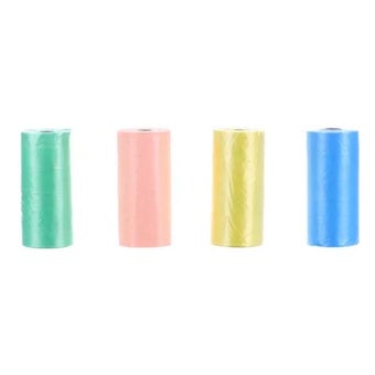 Flamingo Poop Bags Bio Mix Display 4x 15pcs