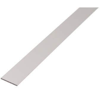 Aluminium Flat Bar Silver - 30 x 2 / 1m