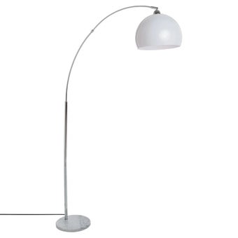 Floor Lamp Arched - White