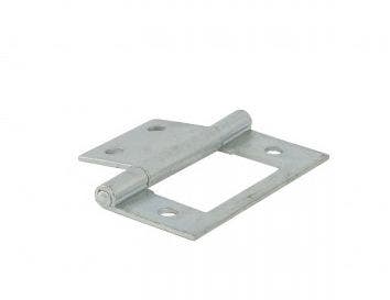 Centurion BZP Flush Hinges 50mm (1 pair)