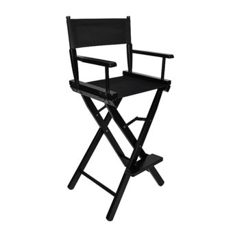 Folding Makeup Chair with Wooden Frame