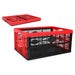 Folding Storage Box 32L - Red & Black