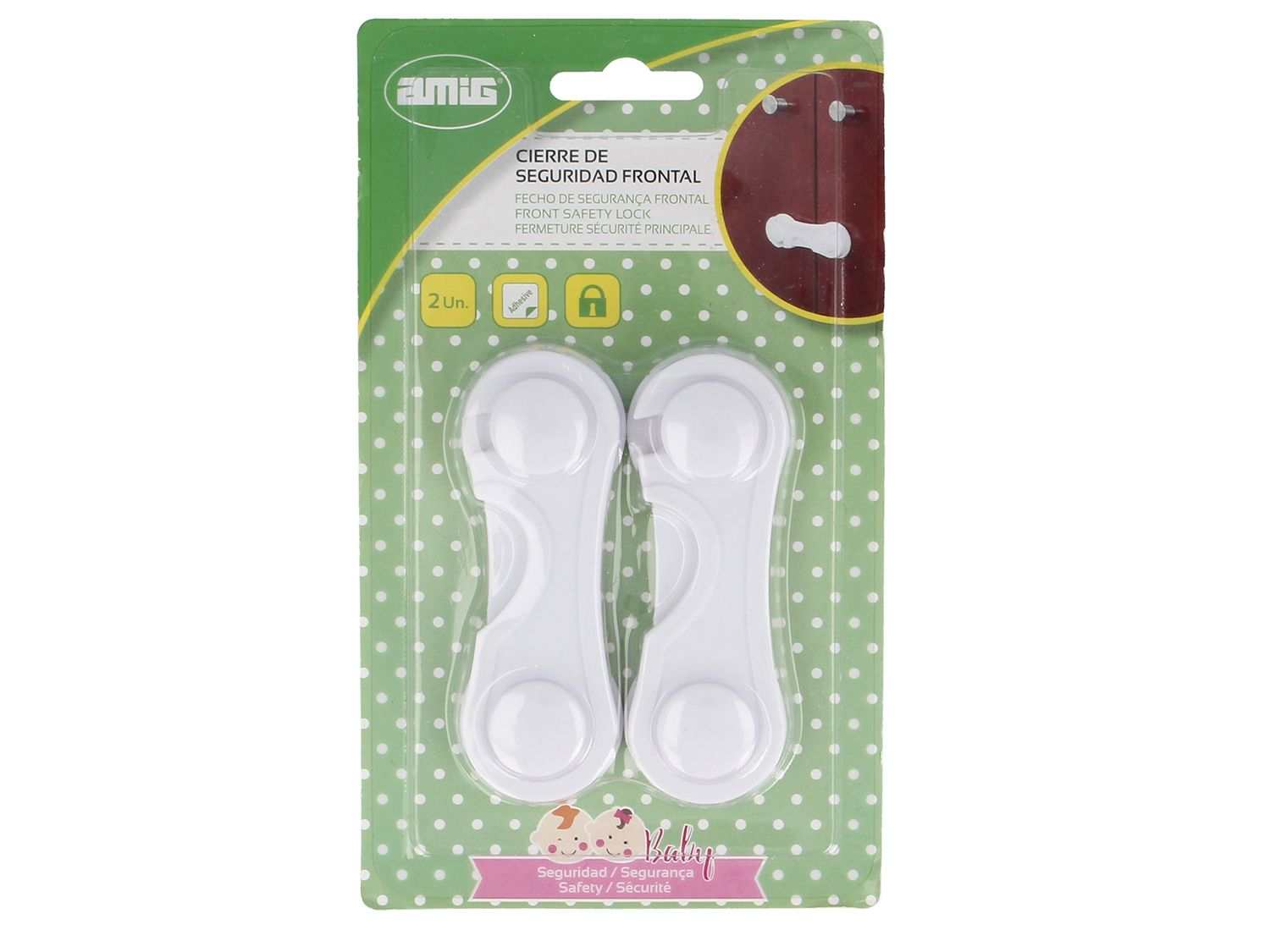 Child Front Safety Lock - Pack of 2