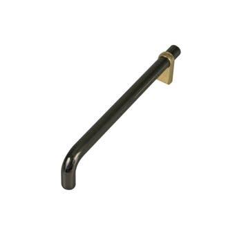 Furniture Handle - Black & Gold